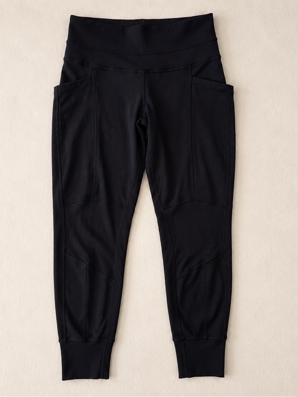 Lululemon High-Rise Black Pocket Joggers for Women